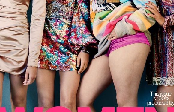 ‘Glamour’ hires all women to create a Photoshop-free February issue
