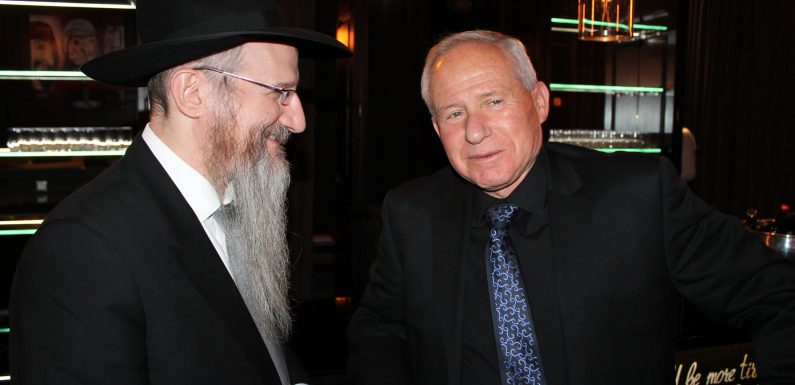 Chief Rabbi of Russia Meets with Israeli Foreign Affairs Chairman