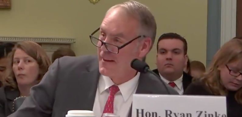 Interior Secretary Ryan Zinke defends “konnichiwa” comment to congresswoman