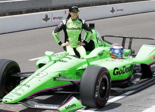 Danica Patrick Wrecks Out Of The Indianapolis 500, her final professional race